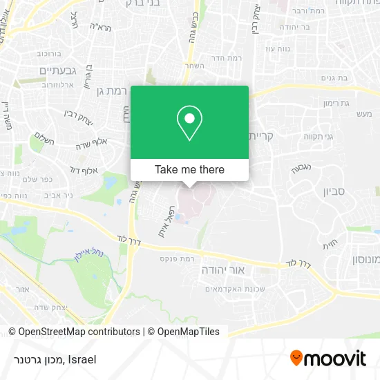 Карта מכון גרטנר