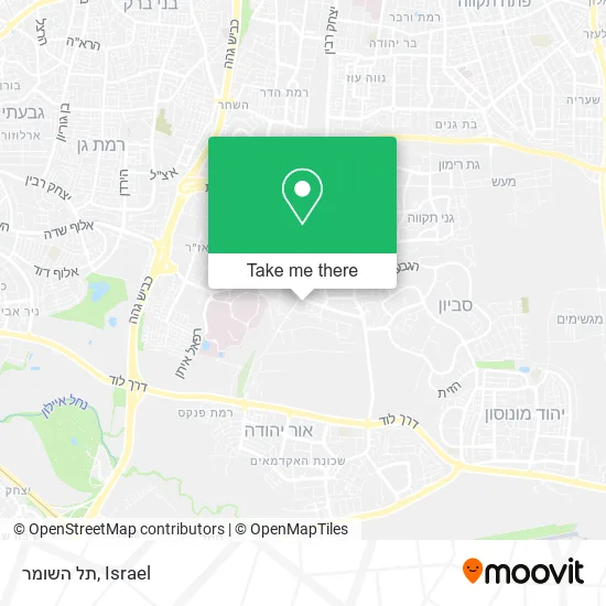 Карта תל השומר