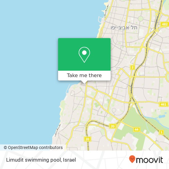 Limudit swimming pool map