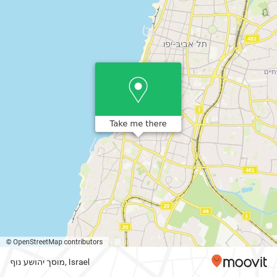 מוסך יהושע נוף map