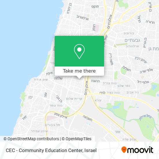 CEC - Community Education Center map