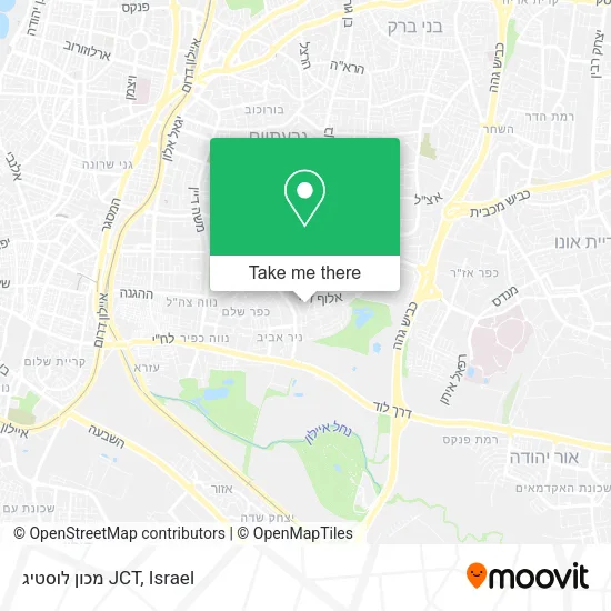 Карта מכון לוסטיג JCT