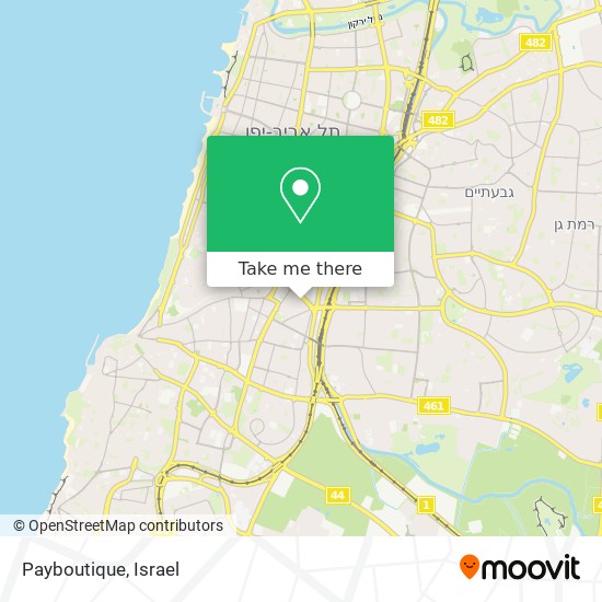 Payboutique map