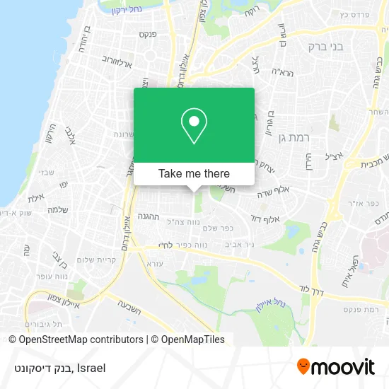 Карта בנק דיסקונט