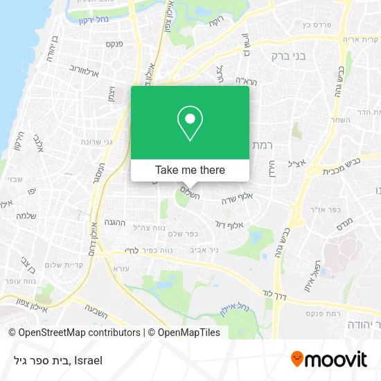 Карта בית ספר גיל