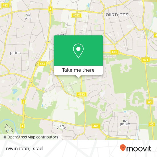 מרכז חושים map