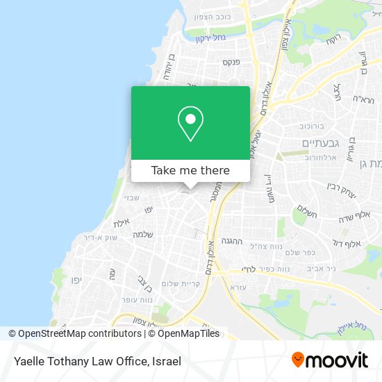 Yaelle Tothany Law Office map