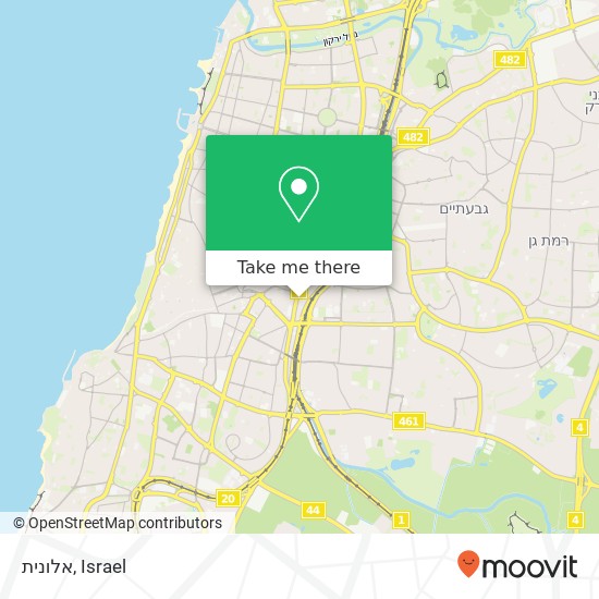 אלונית map