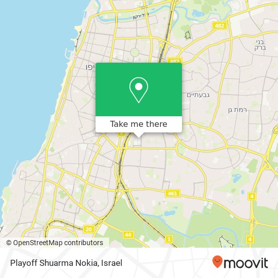 Карта Playoff Shuarma Nokia