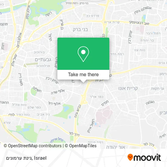 Карта גינת ערמונים