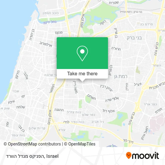 Карта הפניקס מגדל הוורד