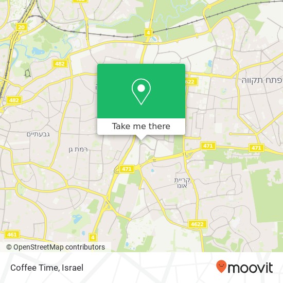 Coffee Time map