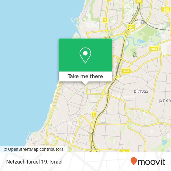 Netzach Israel 19 map