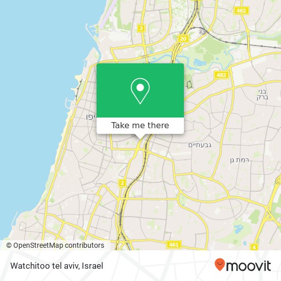 Watchitoo tel aviv map