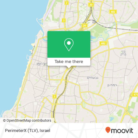 PerimeterX (TLV) map