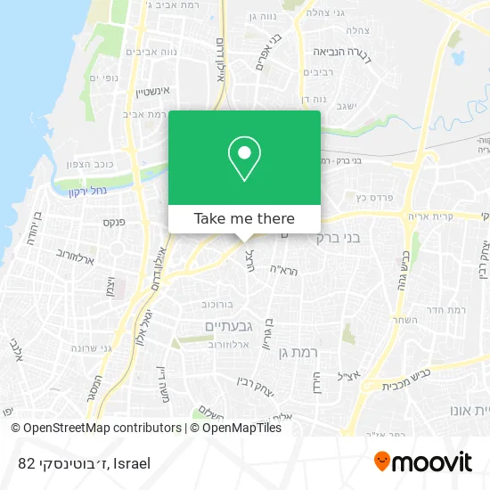 Карта ז׳בוטינסקי 82