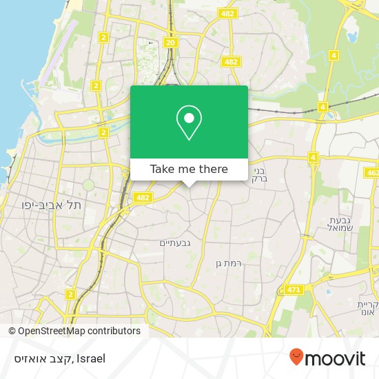 קצב אואזיס map