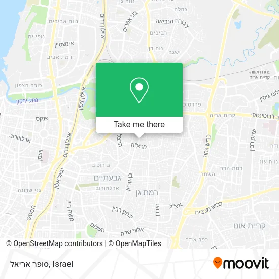 Карта סופר אריאל