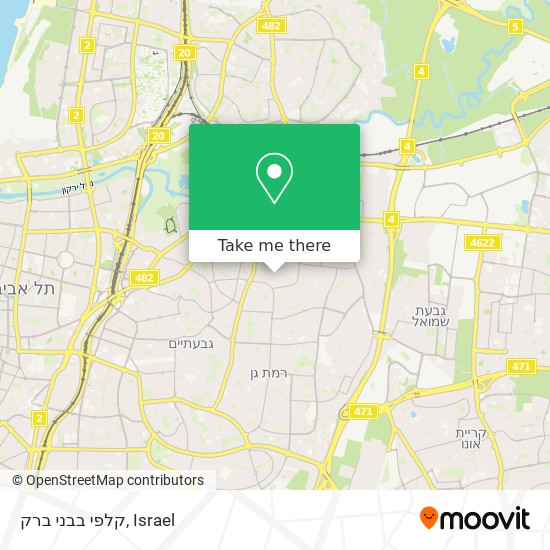 קלפי בבני ברק map