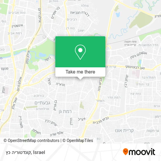 Карта קונדטוריה כץ