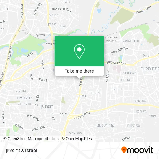 Карта עזר מציון