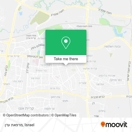 Карта מרפאת עדן