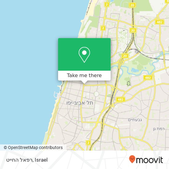 רפאל החייט map