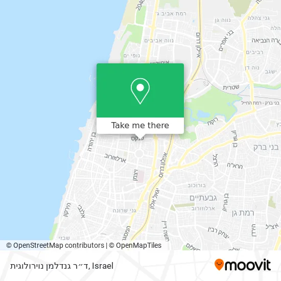 Карта ד״ר גנדלמן נוירולוגית