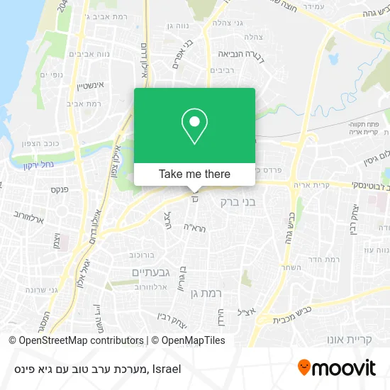 מערכת ערב טוב עם גיא פינס map