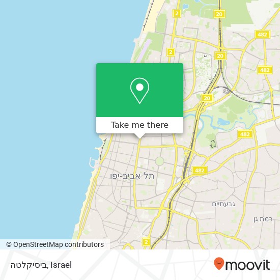 ביסיקלטה map