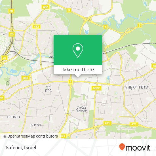 Safenet map