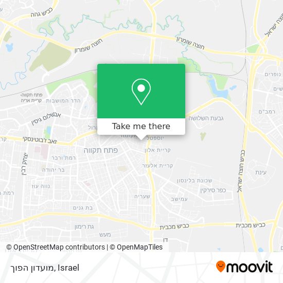 מועדון הפוך map