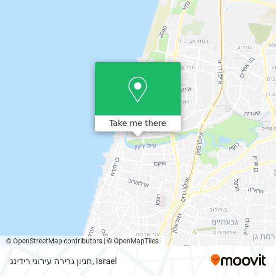 חניון גרירה עירוני רידינג map