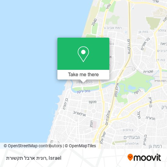 רונית ארבל תקשורת map