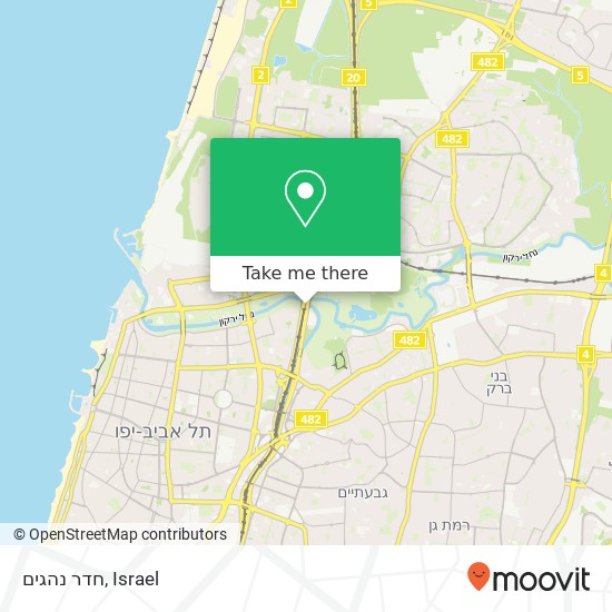 חדר נהגים map