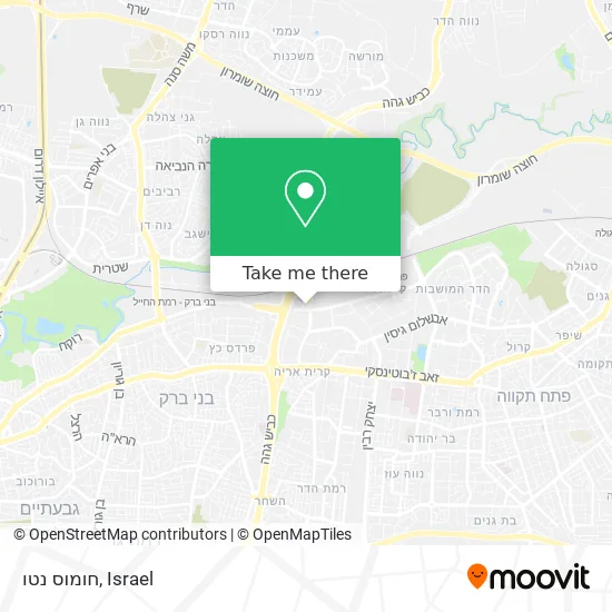 Карта חומוס נטו