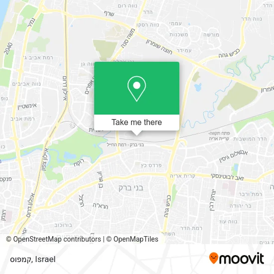 Карта קמפוס