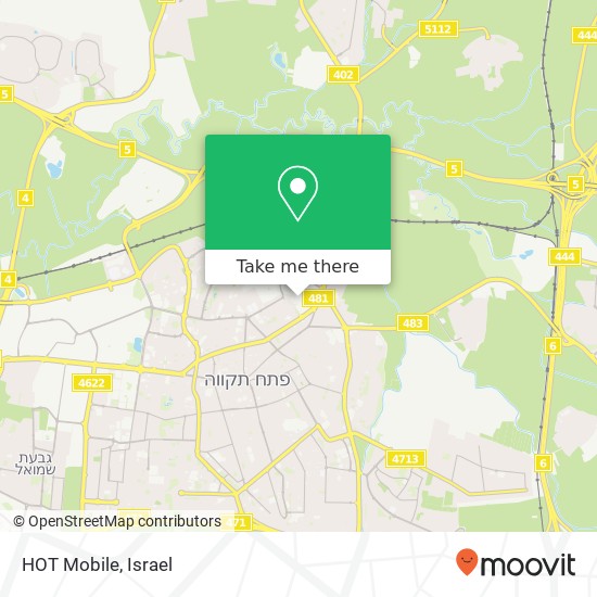 HOT Mobile map