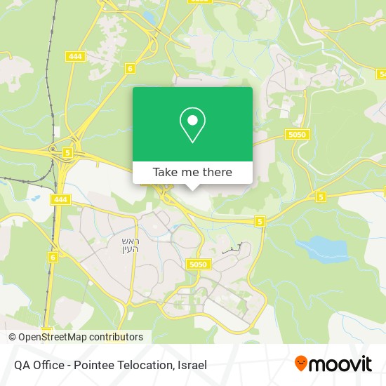 QA Office - Pointee Telocation map