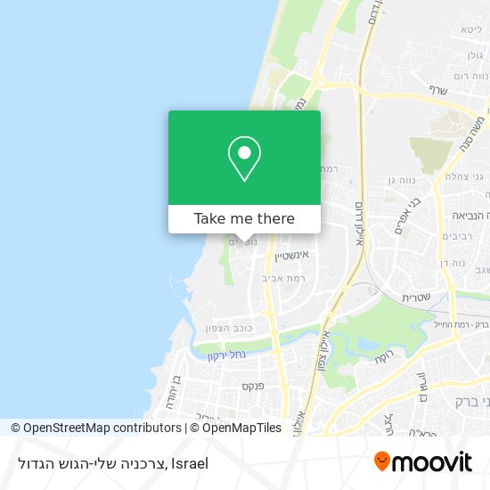 צרכניה שלי-הגוש הגדול map