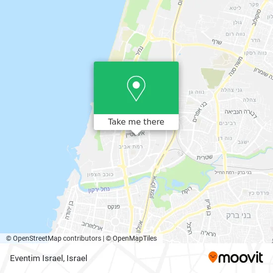 Карта Eventim Israel