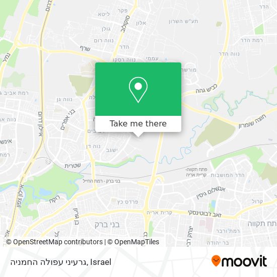 גרעיני עפולה החמניה map