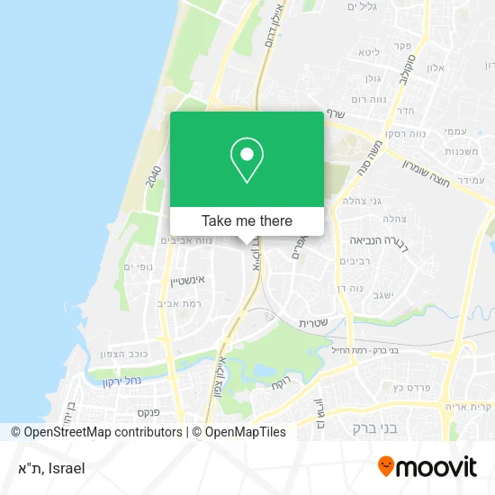 Карта ת"א