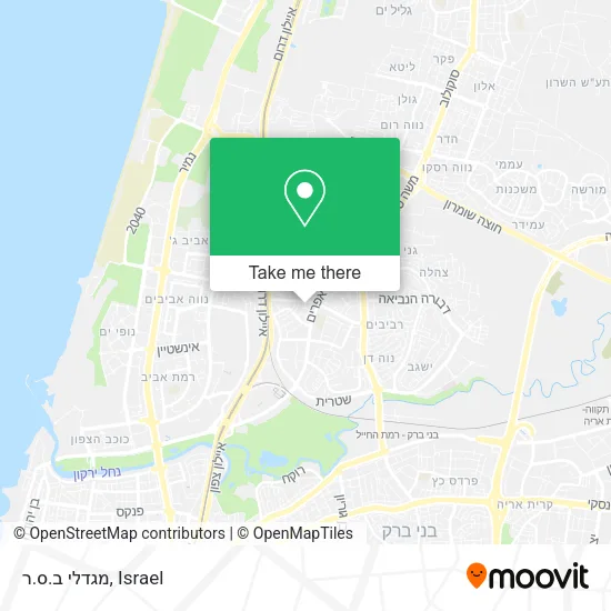 Карта מגדלי ב.ס.ר