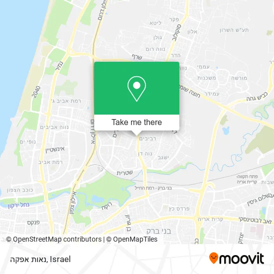 Карта נאות אפקה