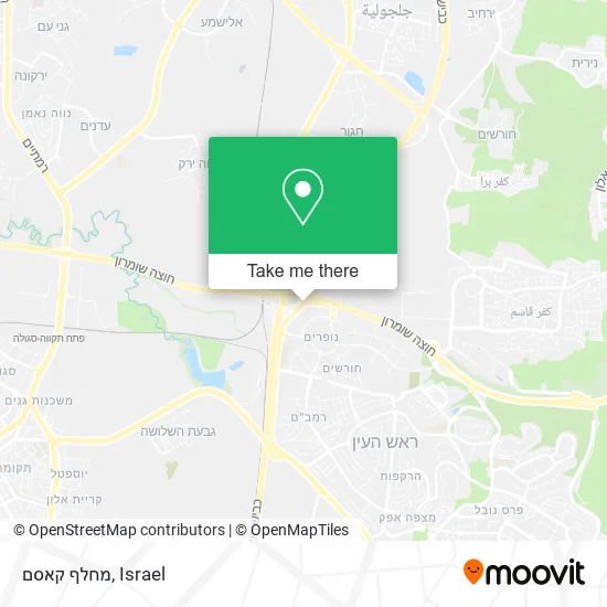 Карта מחלף קאסם