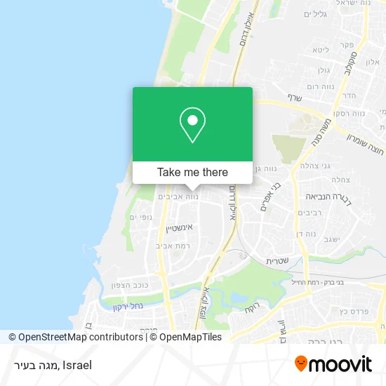 Карта מגה בעיר