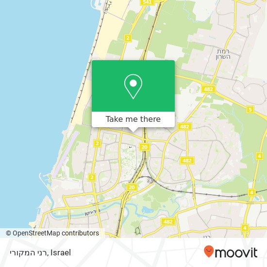 רני המקורי map