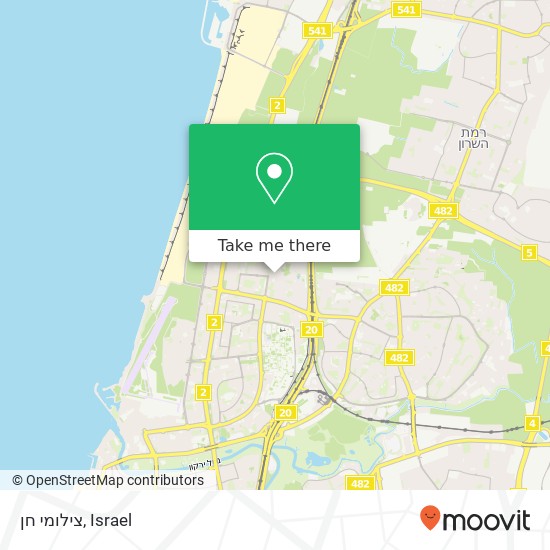 צילומי חן map