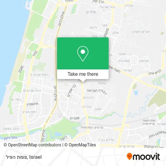Карта צומת הפיל